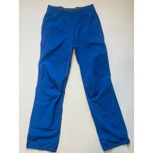 Lululemon Run Pants Womens Size 6 Dog Runner Lined Blue Rulu Glyde Hiking Gym